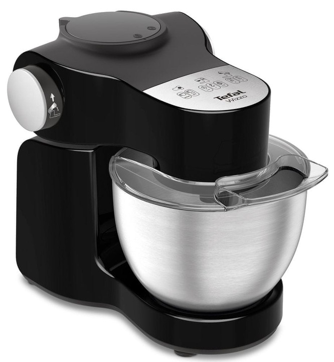 Tefal Wizzo QB3198 kuchyňský robot 4 L Černá, Nerezová ocel 1000 W