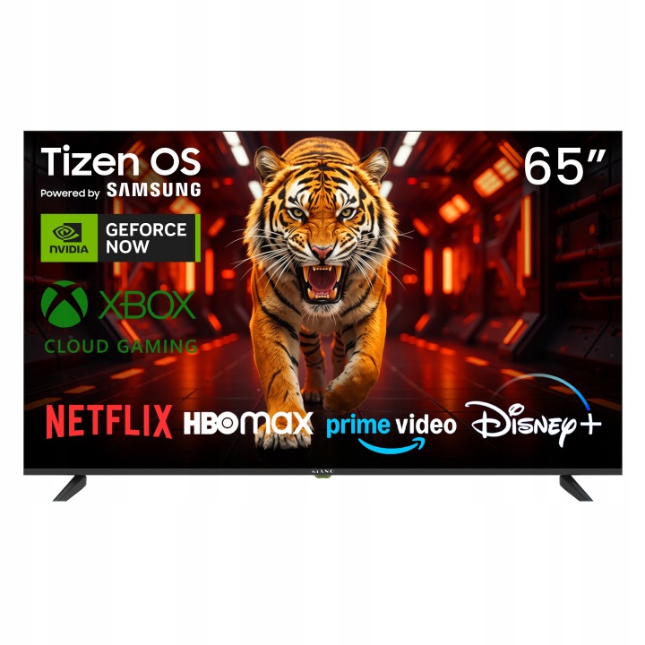 Televize Kiano Elegance 65" 4K Tizen OS s podporou Samsung