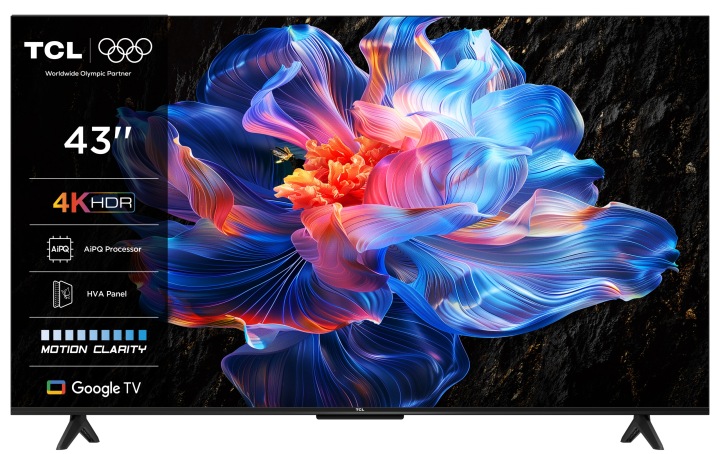 Televize Televizor TCL 43V6C 43" LED 4K UHD Google TV Dolby Atmos HDMI 2.1