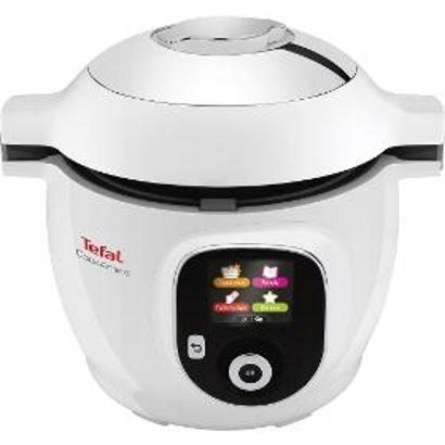 Tefal CY851130 multifunkční elektrický hrnec 6 l Chrom, Bílý