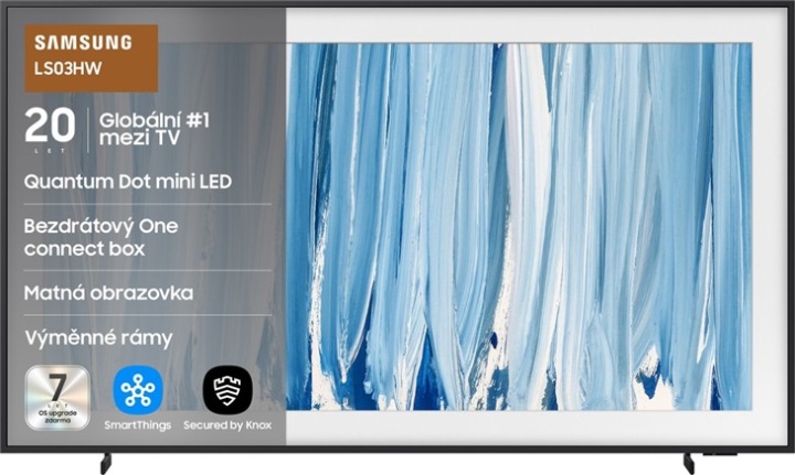 Televize QD-Mini LED Samsung QE65LS03HWUXXH 65" 4K UHD černá