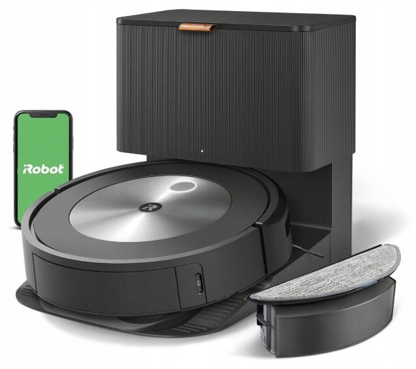 Uklízecí robot iRobot Roomba Combo j5+ černý Uklízecí robot iRobot Roomba Combo j5+ černý