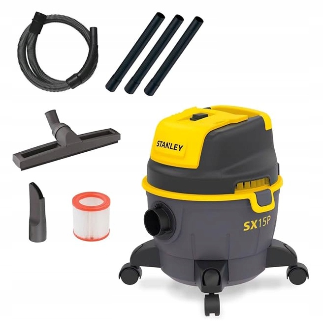 Vysavač Stanley SXVC15PE 15L suchý/mokrý s funkcí dmychadla