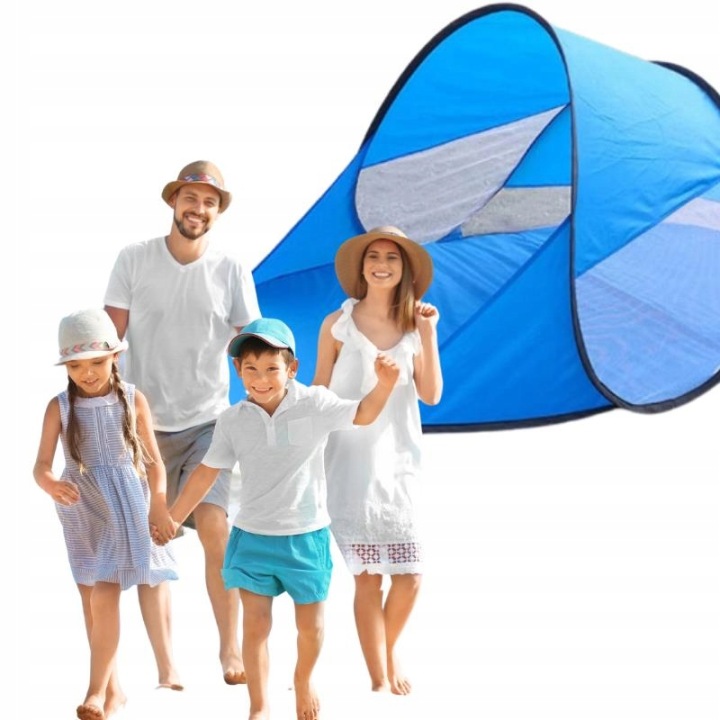 Velký Stan Samorozkládací slunečník Paraván na pláže Zahradní XXL