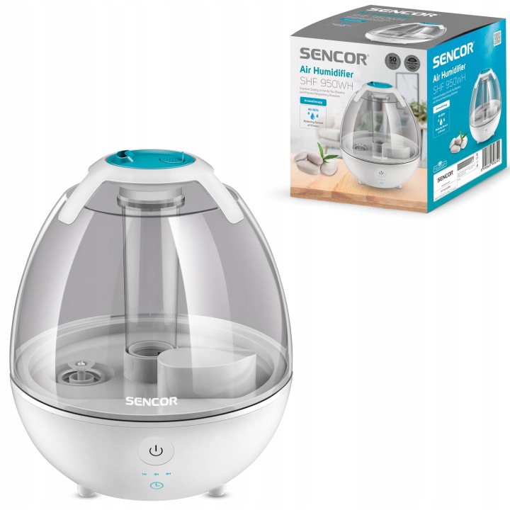Zvlhčovač vzduchu Sencor SHF 950WH 23m2 120ml/h Zvlhčovač vzduchu Sencor SHF 950WH 23m2 120ml/h