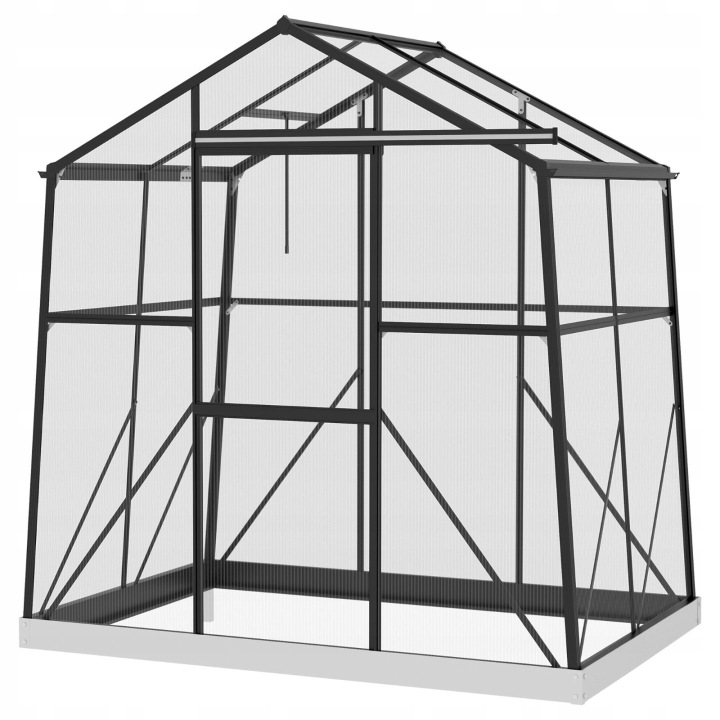 Zahradní skleník z polyetylenu 192 x 131 x 203 cm (do 9000 Kč) - Perfektní hodnocení