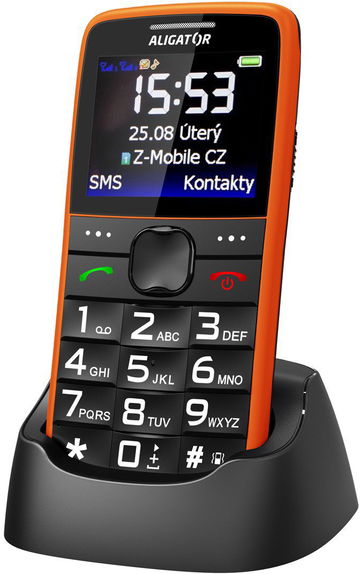 Aligator A675 Senior oranžová Aligator A675 Senior oranžová