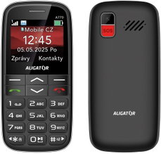 Aligator mobilní telefon A770 Senior černý Aligator mobilní telefon A770 Senior černý