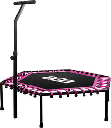 Aga FITNESS Trampolína 130 cm růžová