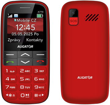 Aligator A770 Senior červený Aligator A770 Senior červený