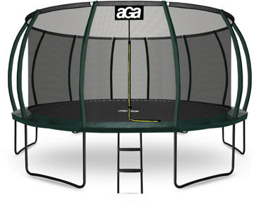 Aga SPORT EXCLUSIVE Trampolína 500 cm tmavě zelená - Perfektní hodnocení