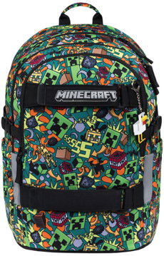 BAAGL Školní batoh Skate Minecraft Chaos BAAGL Školní batoh Skate Minecraft Chaos