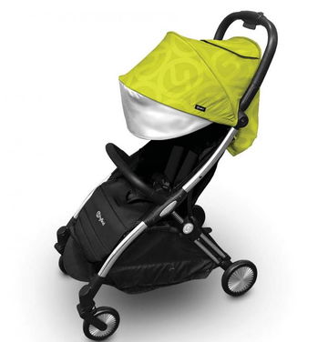 Kočárek BabyStyle Hybrid Ezyfold Chrom Silver rám a bouda Wasabi Kočárek BabyStyle Hybrid Ezyfold Chrom Silver rám a bouda Wasabi