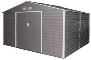 G21 Domek zahradní GAH 1085, šedý 210 × 340 × 319 cm