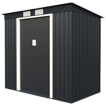 IWHome zahradní domek Domek zahradní ZEUS 2A 2,43 m2, antracit 176 × 201 × 121 cm