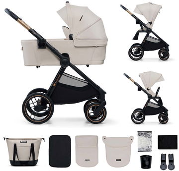 Kočárek Kinderkraft Nea 2 2v1 Beige Kočárek Kinderkraft Nea 2 2v1 Beige