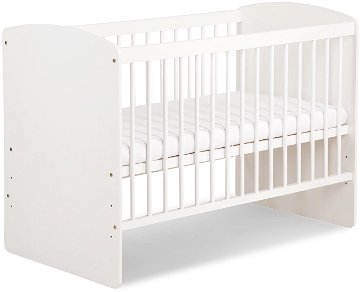 KLUPŚ postýlka Karolína II bílá 120 × 60 cm - Perfektní hodnocení