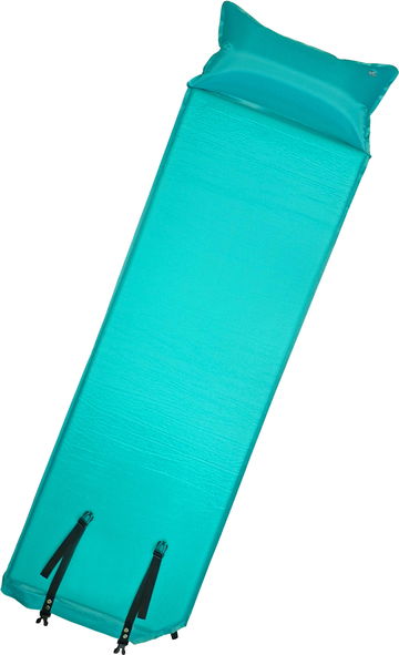 KUBIsport Samonafukovací karimatka 2,5 cm tyrkysová