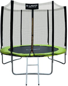LIFEFIT Trampolína 8" / 244 cm, s ochrannou sítí +schůdky