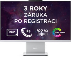 Lenovo pc IdeaCentre AIO 27ILL11 Cloud Grey (záruka na 3 roky po registraci) - Perfektní hodnocení