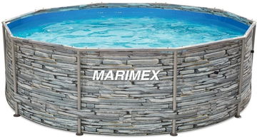 MARIMEX Bazén s konstrukcí FLORIDA bez příslušenství 3,05 x 0,91m - motiv KÁMEN MARIMEX Bazén s konstrukcí FLORIDA bez příslušenství 3,05 x 0,91m - motiv KÁMEN