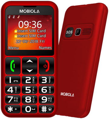 Mobiola MB700 červená Mobiola MB700 červená