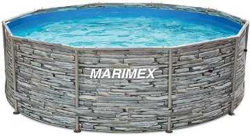 MARIMEX Bazén s konstrukcí FLORIDA bez příslušenství 3,05 x 0,91m - motiv KÁMEN