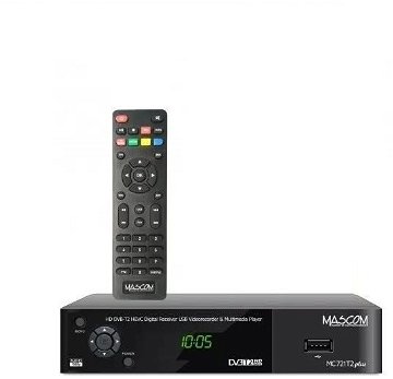 Mascom settopbox MC721T2 plus HD DVB-T2 H.265/HEVC Mascom settopbox MC721T2 plus HD DVB-T2 H.265/HEVC