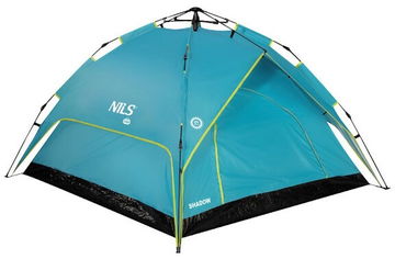 NILS Camp NC7819 Automatický stan 2v1 modrý