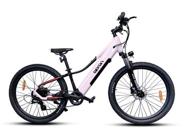 Olpran 26" E-MTB Pluma růžová/černá/červená