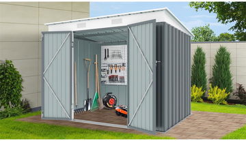 RIWALL PRO Domek zahradní RMSP 6 × 8 m, antracit RIWALL PRO Domek zahradní RMSP 6 × 8 m, antracit