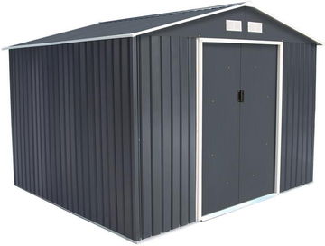 ROJAPLAST Domek zahradní ARCHER D, šedý 202 × 277 × 255 cm