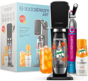 SodaStream ART Black MIRINDA Mpack
