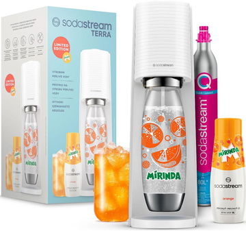 SodaStream TERRA White MIRINDA Mpack