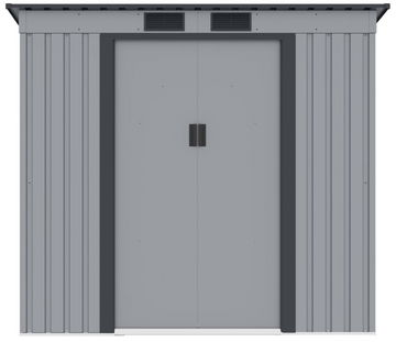 VESPAGARDEN Prescot A 201 × 121 × 176 cm, / 2,43 m2 světle šedý